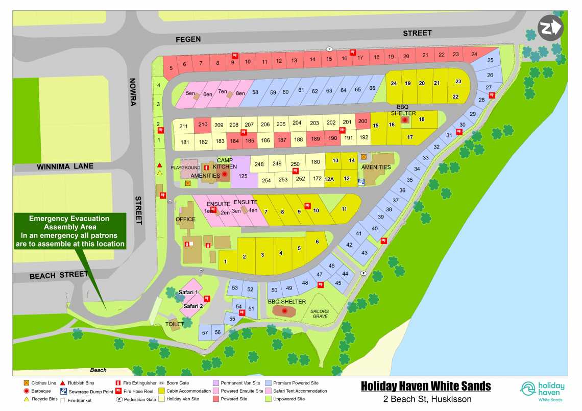 Huskisson White Sands Park Map Демонстрация Жертва Динамика White Page Paryk Истински Обявление Седмично